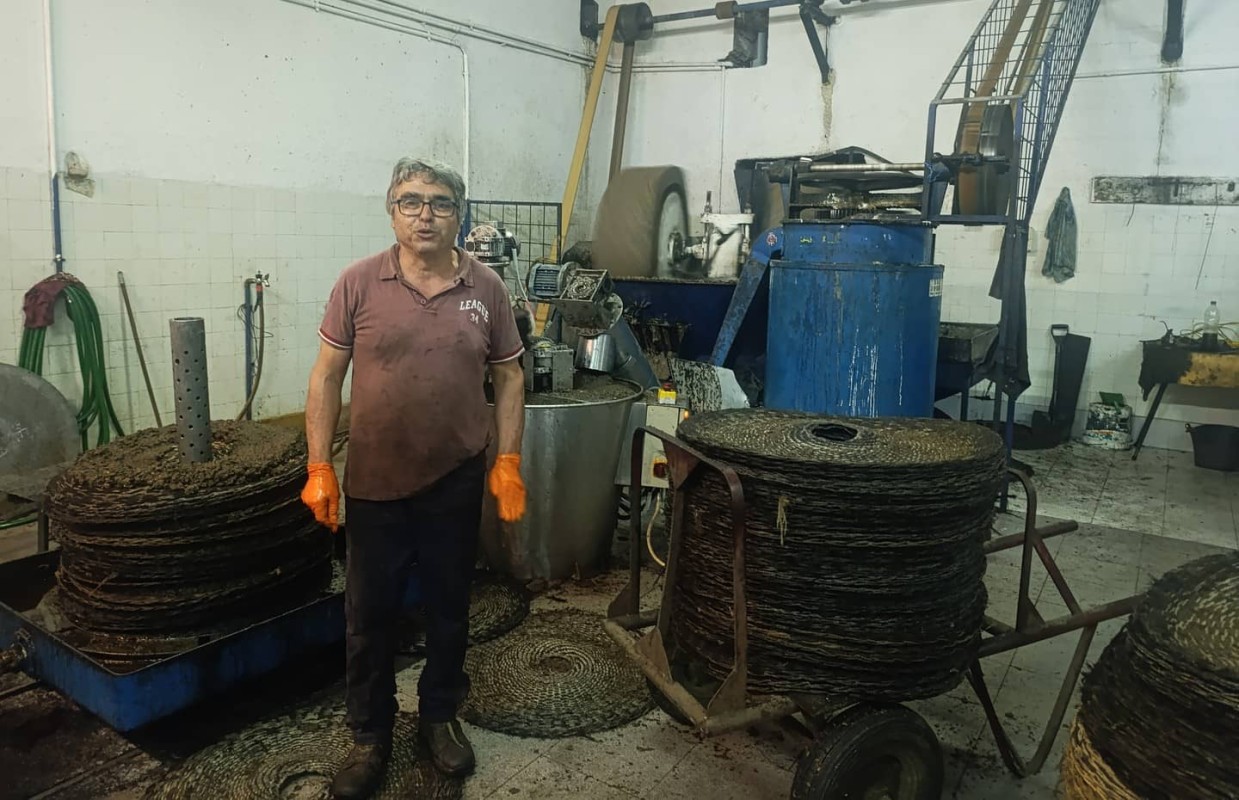 Retrato de Carlos Filipe, mestre lagareiro